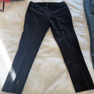 LOFT Classic Black Straight Leg Pants